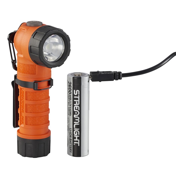 Polytac 90X USB : torche coudée rechargeable 500 lumens
