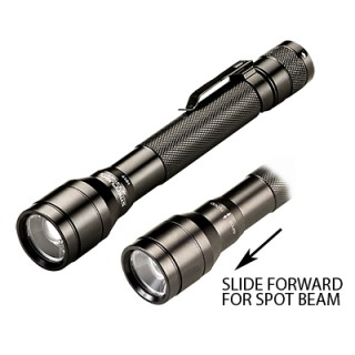 Streamlight Jr F Stop - Torche double effet SPOT ou large 250 lumens 150m