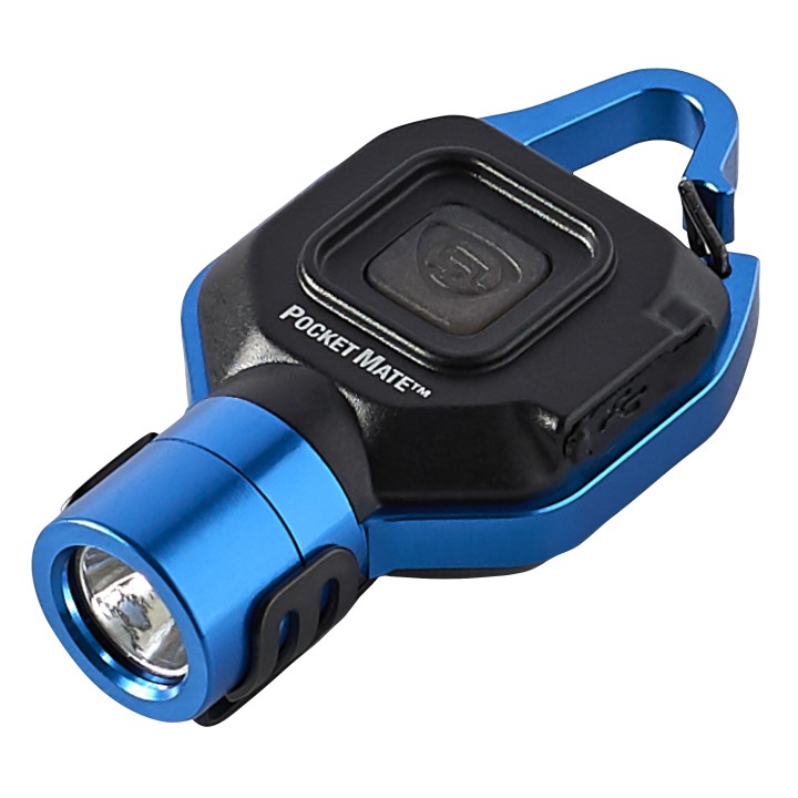 Pocket Mate USB Bleue - lampe porte-clés rechargeable USB